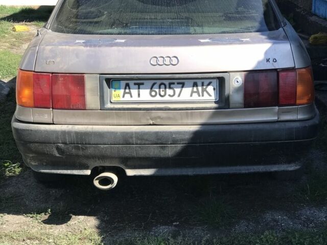 Коричневый Ауди 80, объемом двигателя 1.8 л и пробегом 3 тыс. км за 592 $, фото 6 на Automoto.ua