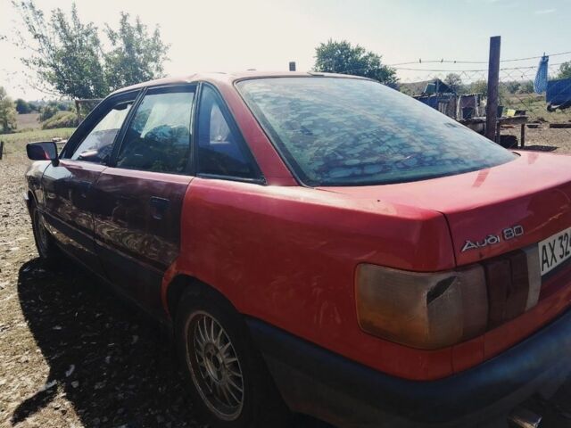 Червоний Ауді 80, об'ємом двигуна 1.8 л та пробігом 350 тис. км за 1650 $, фото 7 на Automoto.ua