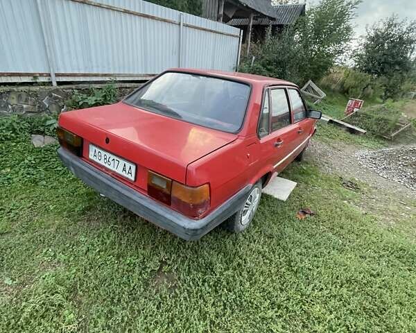 Червоний Ауді 80, об'ємом двигуна 1.6 л та пробігом 500 тис. км за 1200 $, фото 1 на Automoto.ua