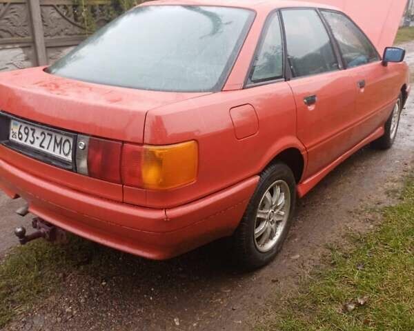 Красный Ауди 80, объемом двигателя 0 л и пробегом 435 тыс. км за 1550 $, фото 7 на Automoto.ua