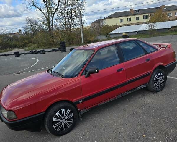 Червоний Ауді 80, об'ємом двигуна 1.8 л та пробігом 453 тис. км за 1800 $, фото 9 на Automoto.ua