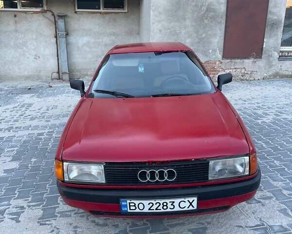 Червоний Ауді 80, об'ємом двигуна 1.78 л та пробігом 380 тис. км за 1450 $, фото 16 на Automoto.ua