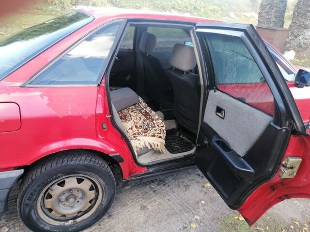 Красный Ауди 80, объемом двигателя 1 л и пробегом 111 тыс. км за 1250 $, фото 11 на Automoto.ua