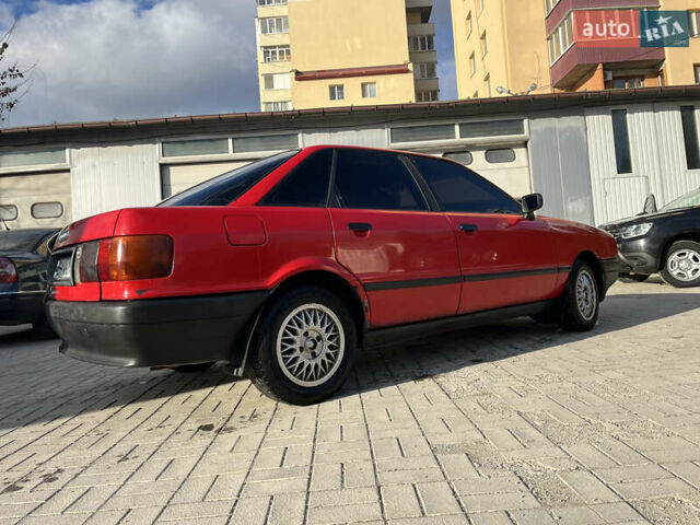 Красный Ауди 80, объемом двигателя 1.59 л и пробегом 300 тыс. км за 1890 $, фото 11 на Automoto.ua
