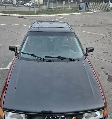 Красный Ауди 80, объемом двигателя 1.8 л и пробегом 185 тыс. км за 3100 $, фото 15 на Automoto.ua