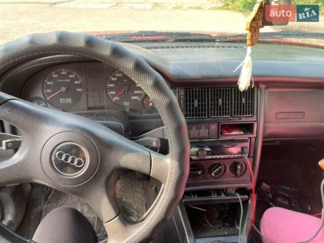 Красный Ауди 80, объемом двигателя 1.78 л и пробегом 430 тыс. км за 1900 $, фото 4 на Automoto.ua