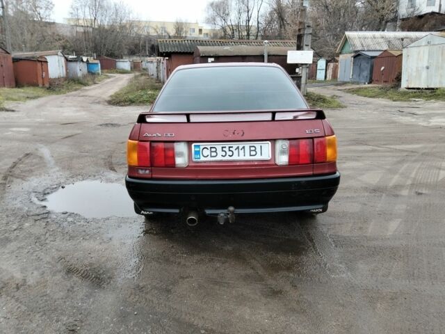 Красный Ауди 80, объемом двигателя 1.8 л и пробегом 240 тыс. км за 1250 $, фото 4 на Automoto.ua