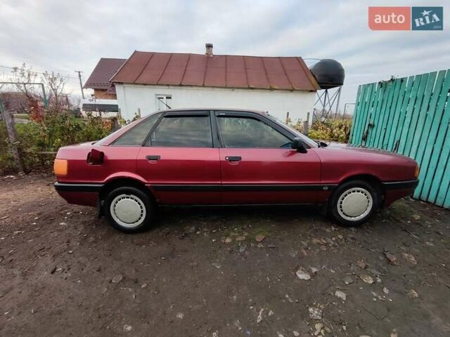 Красный Ауди 80, объемом двигателя 1.8 л и пробегом 280 тыс. км за 1600 $, фото 3 на Automoto.ua