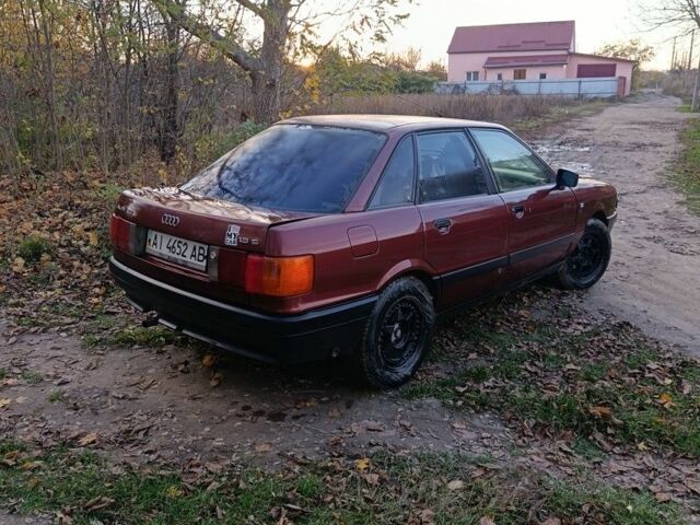 Червоний Ауді 80, об'ємом двигуна 1.8 л та пробігом 111 тис. км за 1200 $, фото 3 на Automoto.ua