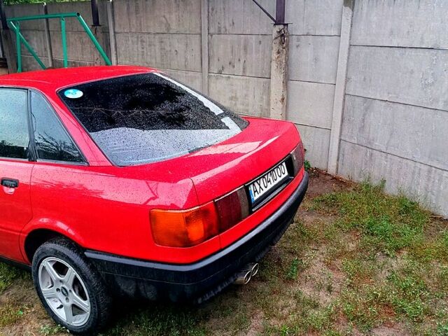Червоний Ауді 80, об'ємом двигуна 1.8 л та пробігом 225 тис. км за 3000 $, фото 2 на Automoto.ua