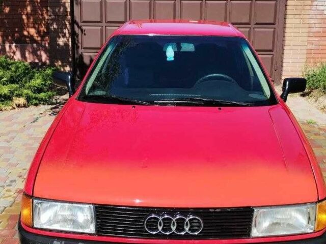 Червоний Ауді 80, об'ємом двигуна 1.8 л та пробігом 120 тис. км за 1200 $, фото 3 на Automoto.ua