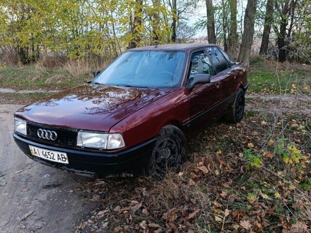 Червоний Ауді 80, об'ємом двигуна 1.8 л та пробігом 111 тис. км за 1200 $, фото 4 на Automoto.ua