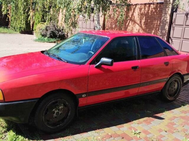 Червоний Ауді 80, об'ємом двигуна 1.8 л та пробігом 120 тис. км за 1200 $, фото 1 на Automoto.ua