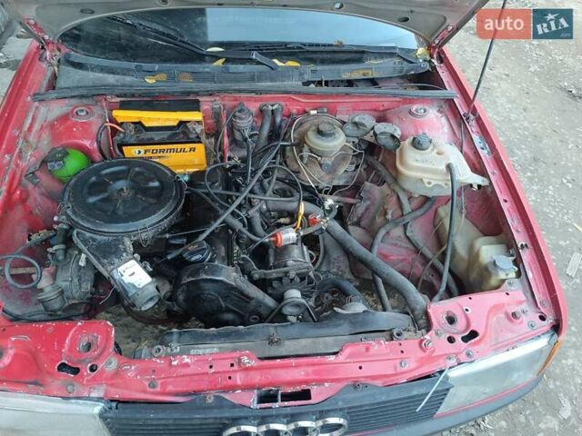 Червоний Ауді 80, об'ємом двигуна 1.78 л та пробігом 380 тис. км за 1450 $, фото 26 на Automoto.ua