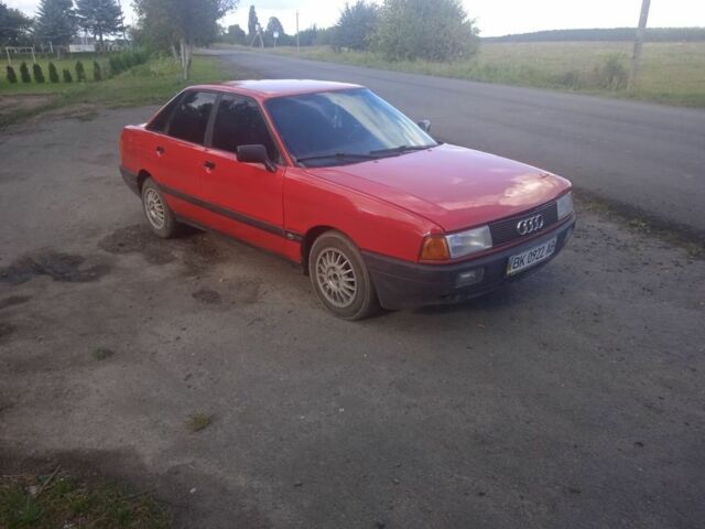 Красный Ауди 80, объемом двигателя 1.8 л и пробегом 80 тыс. км за 1400 $, фото 9 на Automoto.ua