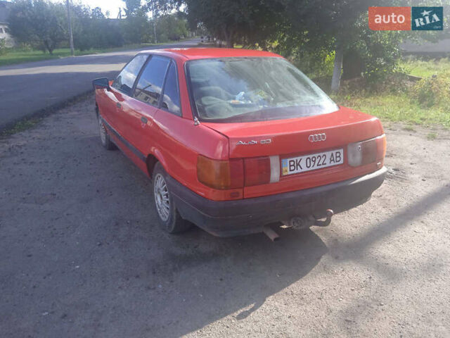Червоний Ауді 80, об'ємом двигуна 1.8 л та пробігом 23 тис. км за 1400 $, фото 8 на Automoto.ua
