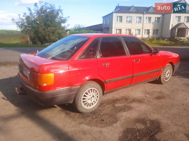 Червоний Ауді 80, об'ємом двигуна 1.8 л та пробігом 23 тис. км за 1400 $, фото 9 на Automoto.ua