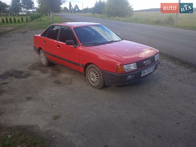 Червоний Ауді 80, об'ємом двигуна 1.8 л та пробігом 23 тис. км за 1400 $, фото 12 на Automoto.ua