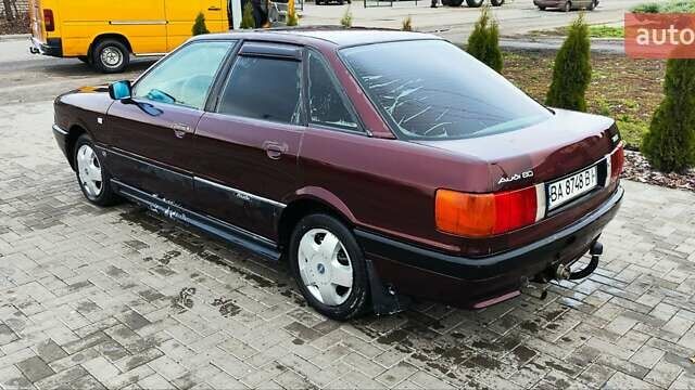 Красный Ауди 80, объемом двигателя 1.8 л и пробегом 281 тыс. км за 1500 $, фото 9 на Automoto.ua
