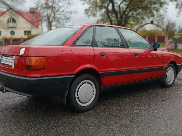 Червоний Ауді 80, об'ємом двигуна 1.8 л та пробігом 1 тис. км за 2450 $, фото 4 на Automoto.ua