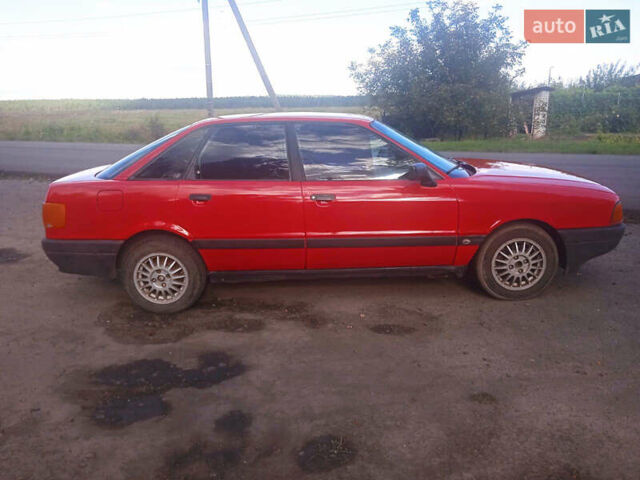 Червоний Ауді 80, об'ємом двигуна 1.8 л та пробігом 23 тис. км за 1400 $, фото 11 на Automoto.ua