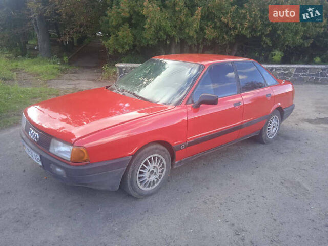 Червоний Ауді 80, об'ємом двигуна 1.8 л та пробігом 23 тис. км за 1400 $, фото 14 на Automoto.ua