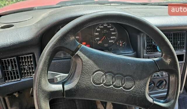 Красный Ауди 80, объемом двигателя 1.78 л и пробегом 130 тыс. км за 1700 $, фото 13 на Automoto.ua