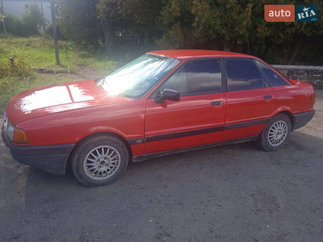 Червоний Ауді 80, об'ємом двигуна 1.8 л та пробігом 23 тис. км за 1400 $, фото 7 на Automoto.ua