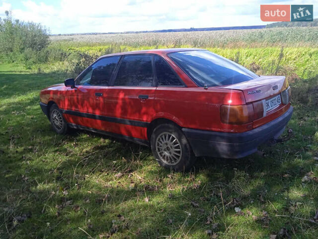 Червоний Ауді 80, об'ємом двигуна 1.8 л та пробігом 23 тис. км за 1400 $, фото 5 на Automoto.ua
