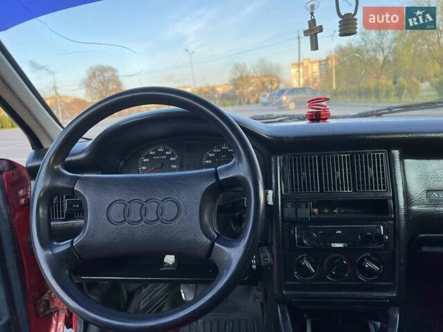 Красный Ауди 80, объемом двигателя 1.8 л и пробегом 410 тыс. км за 1500 $, фото 12 на Automoto.ua
