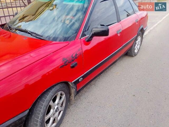 Красный Ауди 80, объемом двигателя 1.8 л и пробегом 318 тыс. км за 1650 $, фото 32 на Automoto.ua