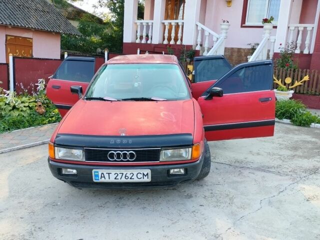 Червоний Ауді 80, об'ємом двигуна 1.8 л та пробігом 320 тис. км за 1000 $, фото 2 на Automoto.ua