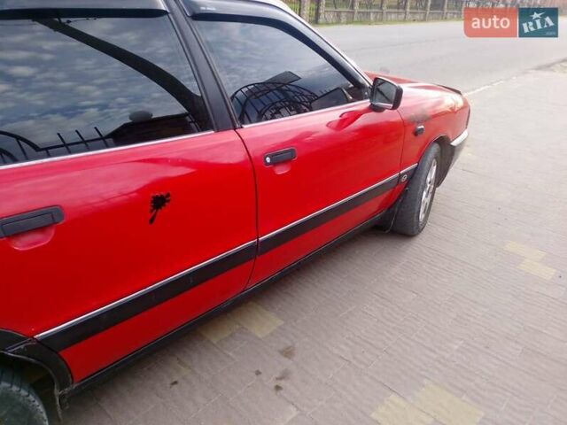 Красный Ауди 80, объемом двигателя 1.8 л и пробегом 318 тыс. км за 1650 $, фото 27 на Automoto.ua
