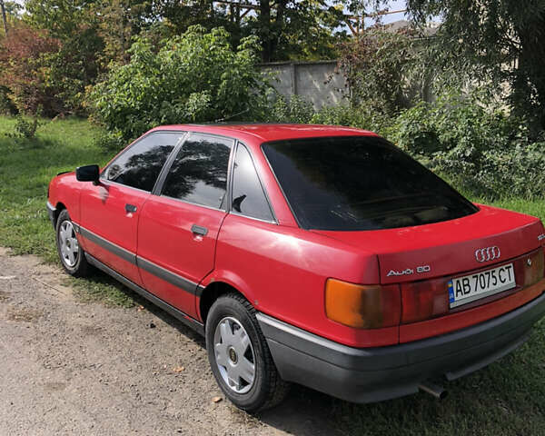 Красный Ауди 80, объемом двигателя 1.8 л и пробегом 295 тыс. км за 2850 $, фото 4 на Automoto.ua