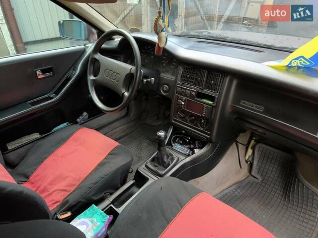 Червоний Ауді 80, об'ємом двигуна 2 л та пробігом 300 тис. км за 2000 $, фото 3 на Automoto.ua