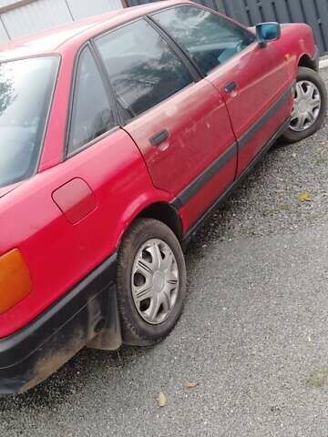 Ауді 80 1990 у Хмельницькому на Automoto.ua Червоний Ауді 80, об'ємом двигуна 1.8 л та пробігом 333 тис. км за 1000 $, фото 9 на Automoto.ua