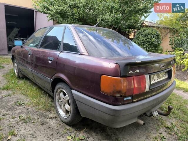 Червоний Ауді 80, об'ємом двигуна 2 л та пробігом 300 тис. км за 2000 $, фото 2 на Automoto.ua