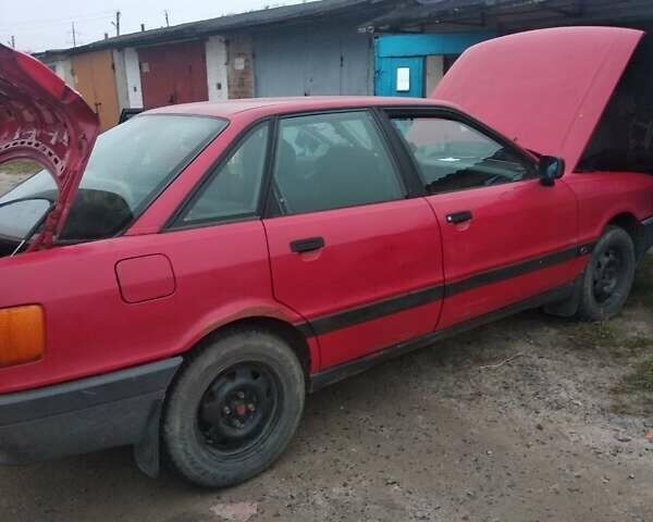 Червоний Ауді 80, об'ємом двигуна 1.8 л та пробігом 400 тис. км за 2000 $, фото 23 на Automoto.ua