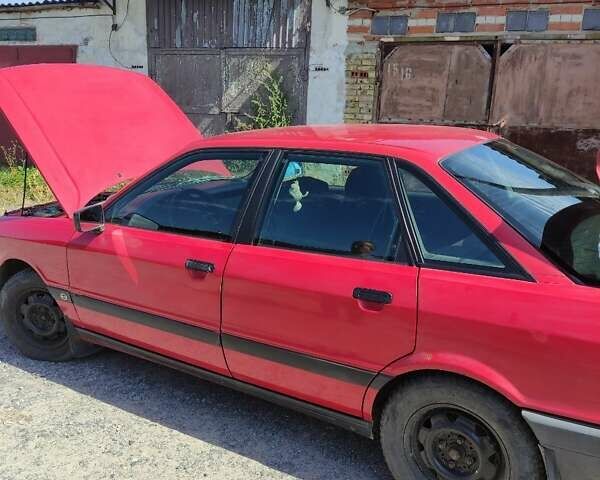 Червоний Ауді 80, об'ємом двигуна 1.8 л та пробігом 400 тис. км за 2000 $, фото 17 на Automoto.ua