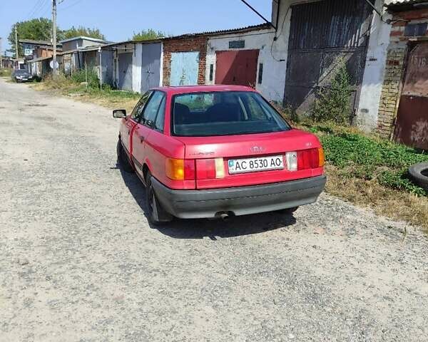 Червоний Ауді 80, об'ємом двигуна 1.8 л та пробігом 400 тис. км за 2000 $, фото 19 на Automoto.ua