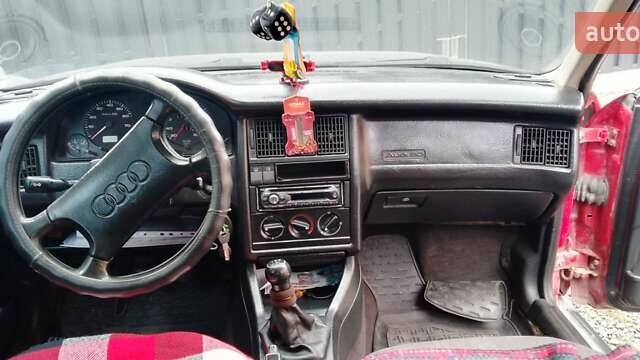 Ауді 80 1990 у Хмельницькому на Automoto.ua Червоний Ауді 80, об'ємом двигуна 1.8 л та пробігом 333 тис. км за 1000 $, фото 4 на Automoto.ua
