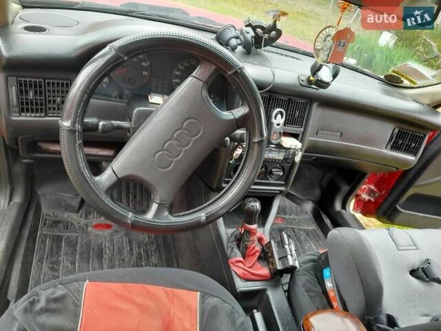 Красный Ауди 80, объемом двигателя 1.8 л и пробегом 290 тыс. км за 1300 $, фото 3 на Automoto.ua