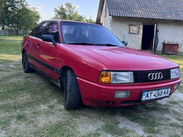 Красный Ауди 80, объемом двигателя 1.8 л и пробегом 360 тыс. км за 1600 $, фото 4 на Automoto.ua
