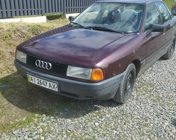 Червоний Ауді 80, об'ємом двигуна 1.8 л та пробігом 182 тис. км за 1700 $, фото 5 на Automoto.ua