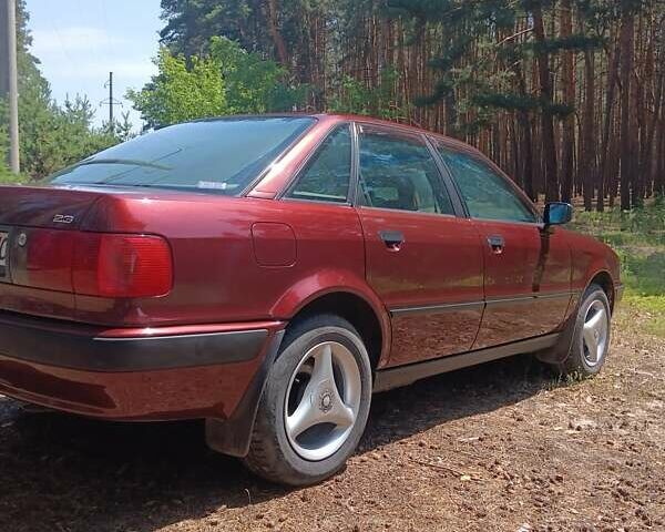 Красный Ауди 80, объемом двигателя 2.31 л и пробегом 350 тыс. км за 3500 $, фото 7 на Automoto.ua