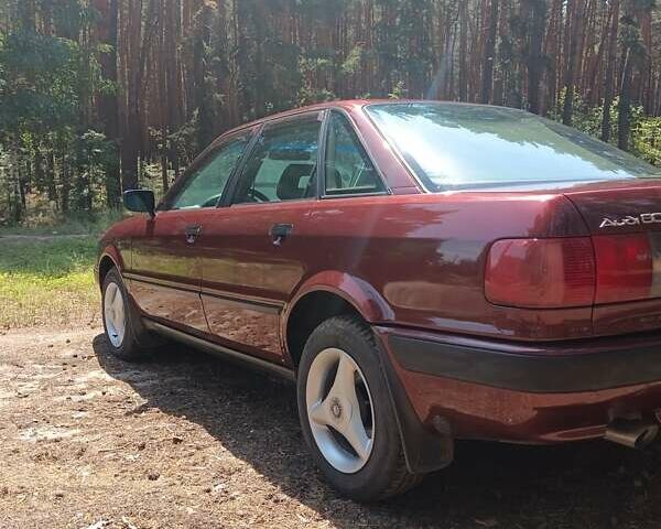 Красный Ауди 80, объемом двигателя 2.31 л и пробегом 350 тыс. км за 3500 $, фото 8 на Automoto.ua