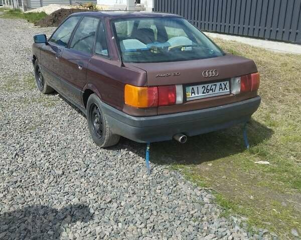 Червоний Ауді 80, об'ємом двигуна 1.8 л та пробігом 182 тис. км за 1700 $, фото 8 на Automoto.ua