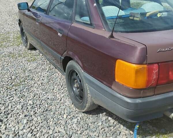 Червоний Ауді 80, об'ємом двигуна 1.8 л та пробігом 182 тис. км за 1700 $, фото 6 на Automoto.ua