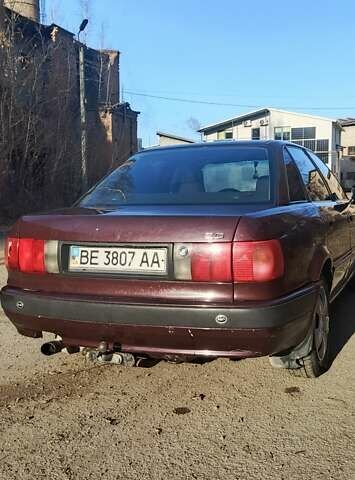 Червоний Ауді 80, об'ємом двигуна 2 л та пробігом 300 тис. км за 1250 $, фото 4 на Automoto.ua