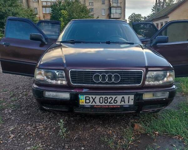 Красный Ауди 80, объемом двигателя 2 л и пробегом 410 тыс. км за 2500 $, фото 3 на Automoto.ua